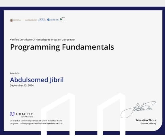 Programming Fundamentals
